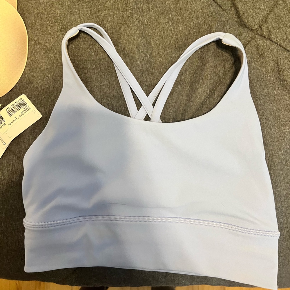 Lavender Energy Longline Bra